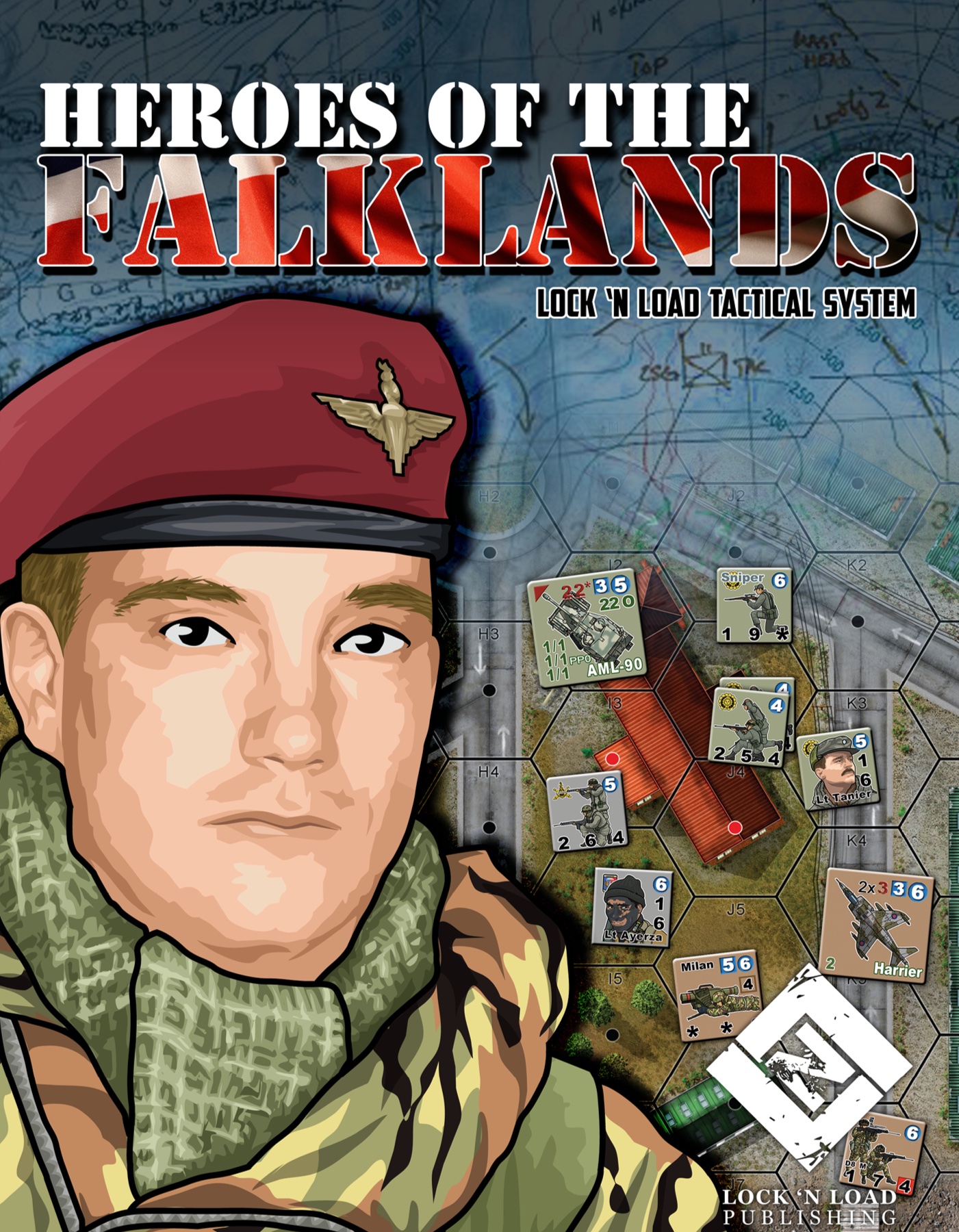 Heroes of the Falklands New Box Cover