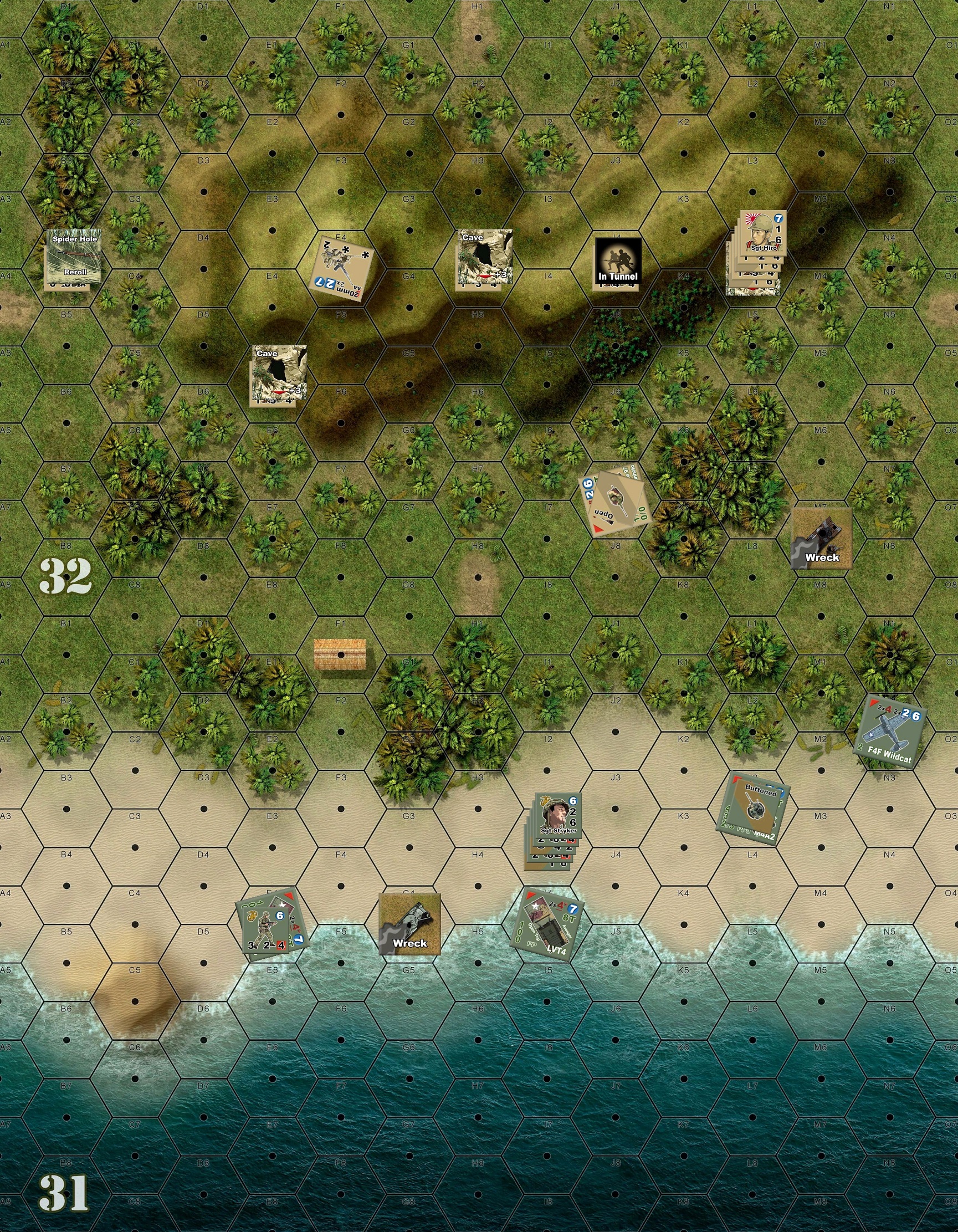 Heroes of the Pacific On Vassal