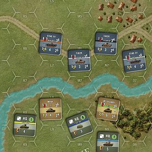 White Star Rising Map and Counters 1