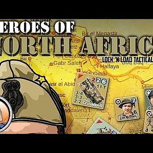 Lock 'n Load Tactical: Heroes of North Africa — game preview at Origins Game Fair 2017 - YouTube