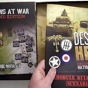 Desert Heat - Nations at War 2.0 Unboxing by Ones Upon a Game - YouTube