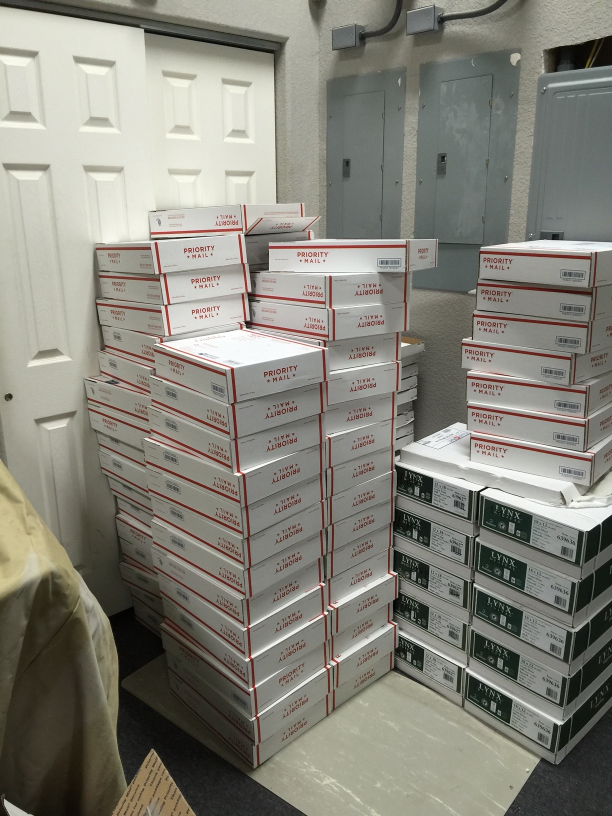Heroes of Normandy games ready for shipment.